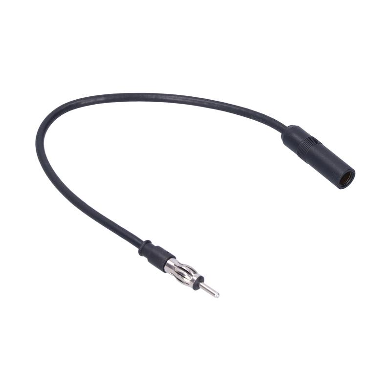 Car Antenna Extension Cable FM Antenna Extension Wire FM Radio Antenna Extension Cable Cord Portable Accessory for Car Black