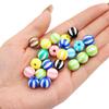 530Pcs Acrylic Beads Colored Balls Loose Spacer Beads For Diy Jewelry Finding Making