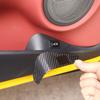 Real Carbon Fiber For Toyota GR Supra A90 - Car Interior Trunk Switch Button Frame Decorative Sticker Car Accessories