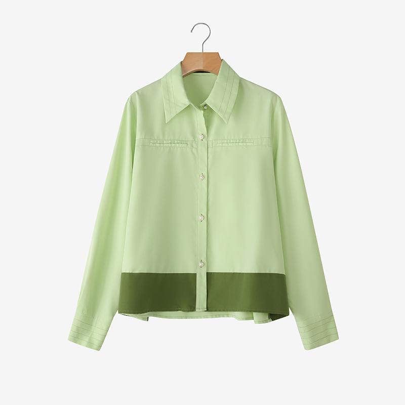 ZANZEA Women Turn Down Collar Casual Long Sleeve Blouse