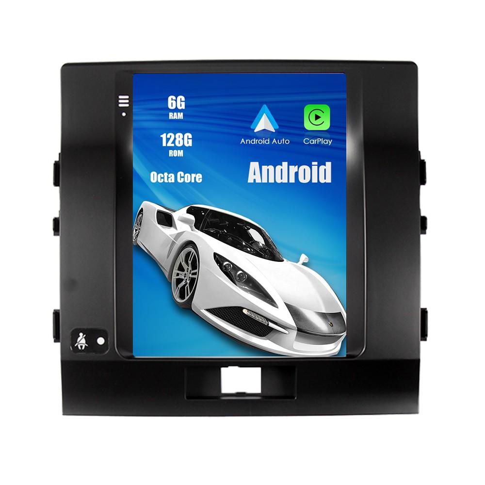 Android Radio CarPlay Headunit Car Stereo Autoradio Dla Toyota Land Cruiser 2007 - 2015