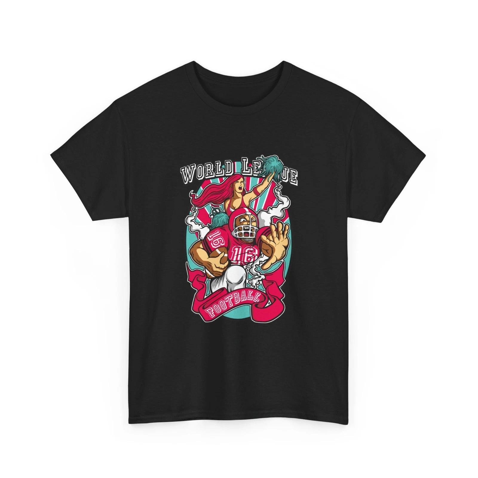 

World League Football Helmet Graphic Tee | Football Shirt, Cotton Tee, Game Day M
