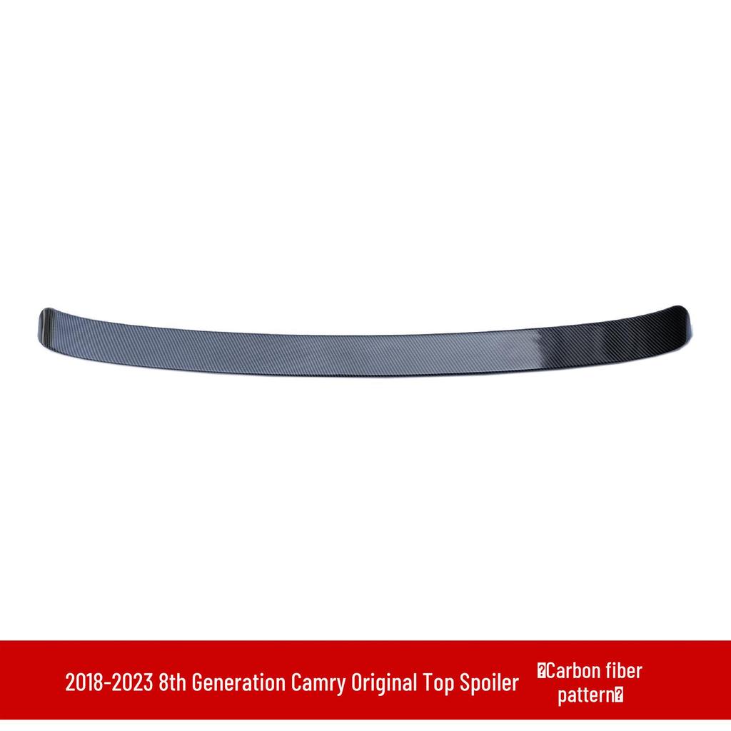 Compatible with 2018-2023 Toyota Camry Models: Roof Spoiler, Front Splitter, Side Skirts, Rear Spoiler.