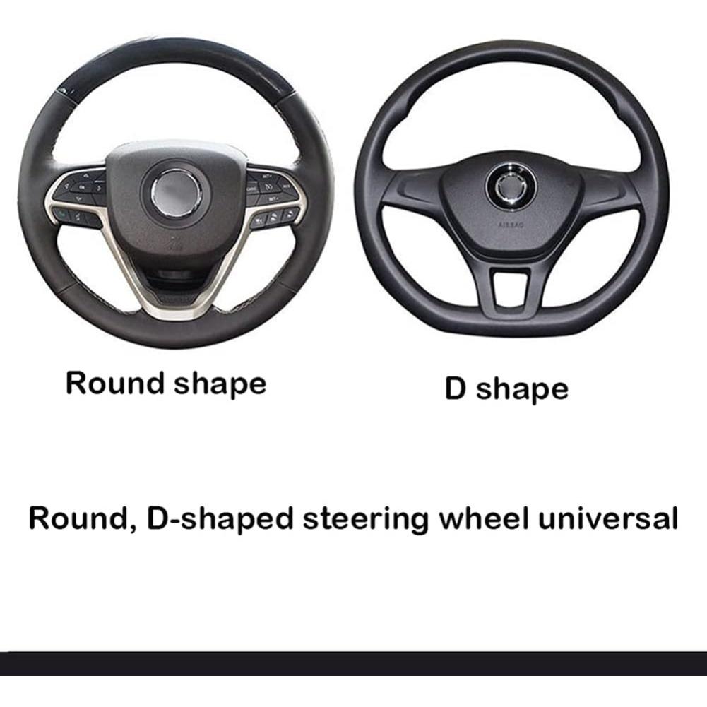 Universal Car Steering Wheel Cover Glitter Bling Plush Warm Winter Protection Non-Slip Cover Rhinestones Car Decoration Accessories for Women