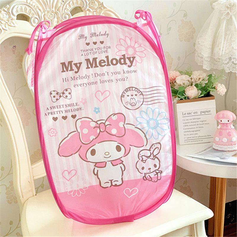 Large Laundry Bag Featuring Adorable Sanrio Characters For Kids**