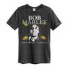 Camiseta Amplified Bob Marley Nine Mile para Hombre Color Carbón 100% Algodón Camisetas para Hombre Top Camiseta Clásica de Bob Marley