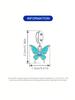 Charms Plata Colorful Butterfly Flowers Beads Charm Copper Plated Fit Copperoriginal Bracelet For Jewelry Making Diy Charm