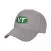 Fashion Green Car Vt Vermont Oval Baseball Cap Exquisite Craftsmanship Summer Cap