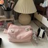 Korean-style Large-capacity Pink Floral Storage Bag Toiletries Bag Cosmetic Bag