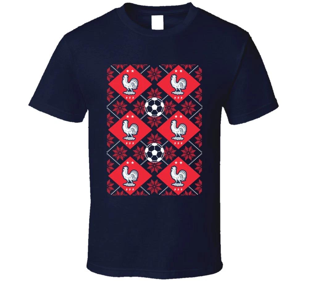 France World Cup 2022 Christmas T Shirt M