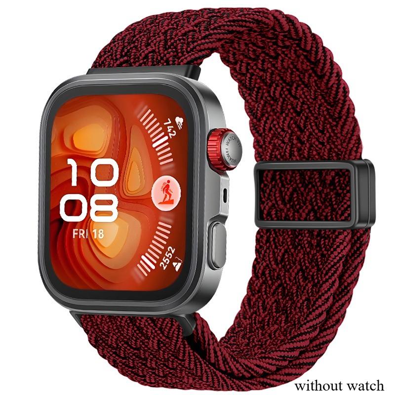 Nylon Magnetic Strap for Huawei Watch Fit 4/3 Braided Breathable for Huawei Watch Fit 4 Pro Sport Bracelet Watchband Accessories