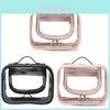 Borsa da toilette da viaggio appesa in PVC con tasche con cerniera per uomo e donna