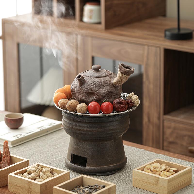 Ceramic Tea Brewing Charcoal Stove Set