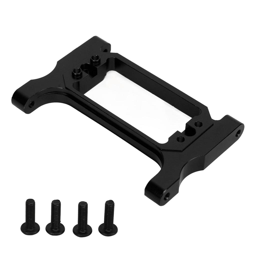 RC Front Chassis Brace Crossmember Beam Aluminium Alloy for Traxxas 110 Climbing Car Black