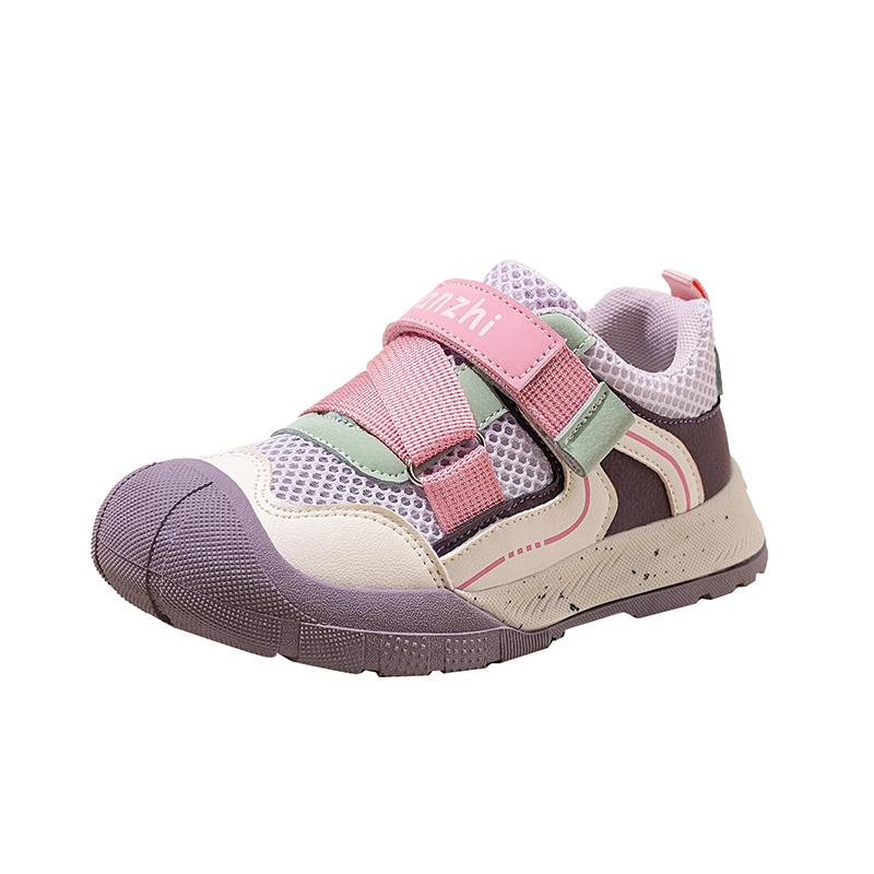 Kids Casual Shoes Mesh Breathable Children Flat Shoes Mesh Breathable 2025 New Children Running Shoes Non-slip Toes Capped Soft