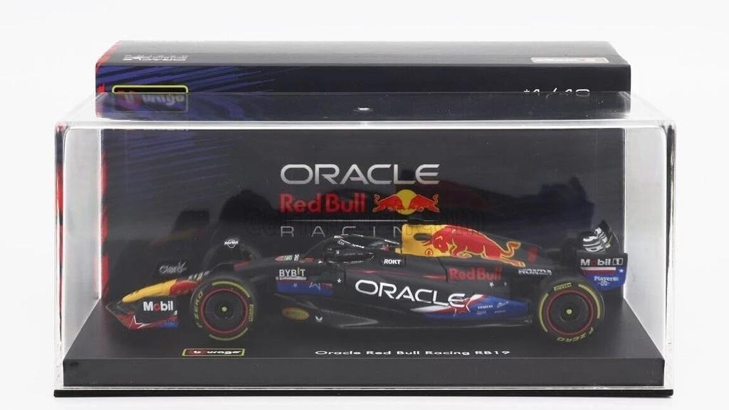 Blagoh F1 Die-Cast Auto 1/43 Red Bull RB19 ORACLE Max Verstappen 2023 Austin GP-Spezifikation Weltmeister Signaturserie