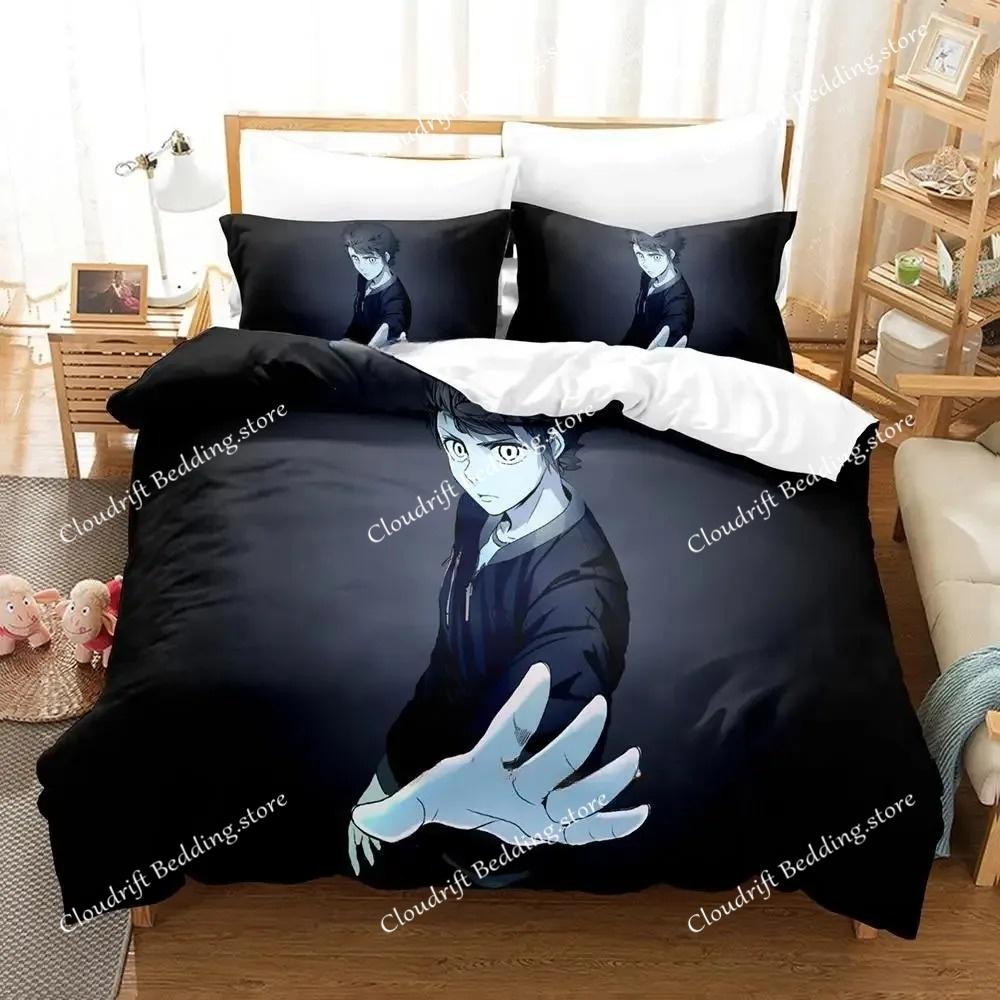 Conjunto de Roupa de Cama Tower Of God Solteiro Gêmeo Completo Queen King Size Conjunto de Cama Adulto Criança Quarto Capa de Edredom Conjuntos Impressão 3D Anime