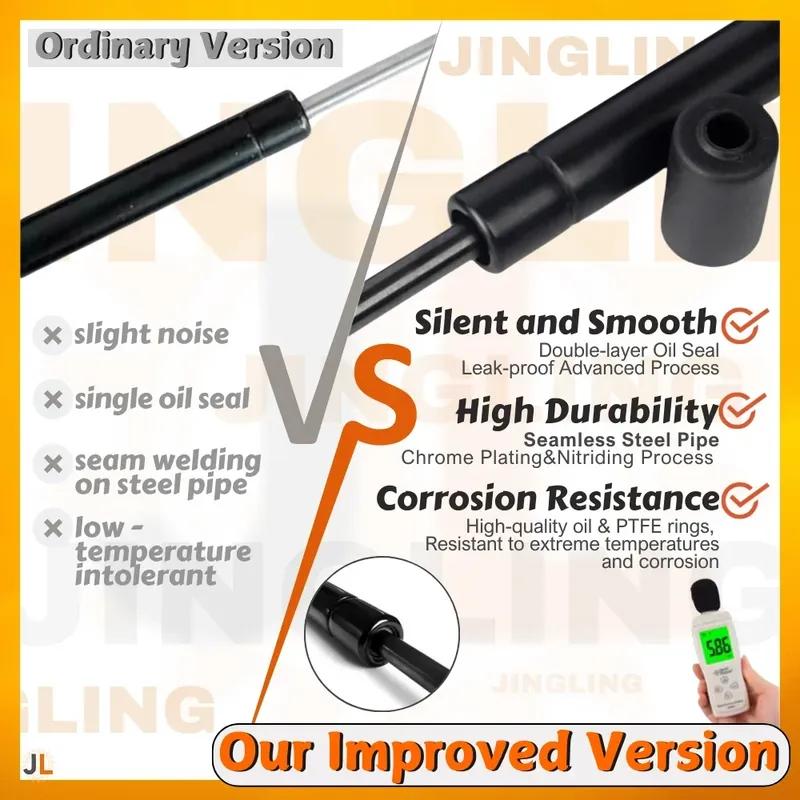 Qty(2) Hood Struts for Toyota Yaris Cross (XP210) SUV 2020-2024 Front Bonnet Modify Gas Springs Shock Absorbers Lift Supports