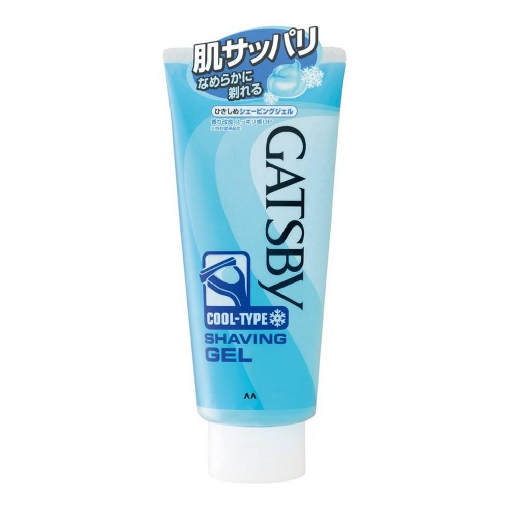 MANDOM Gatsby Hikishime Shaving Gel 205g Blue 205g (x 1) 1 pcs