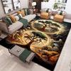Tree of Life Mystical Celtic Art Print Area Rug Non‑Slip Soft Floor Carpet Bedroom Living Room Present Indoor Home Holiday Decor