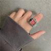 Korean Style Retro Hipster Watch Ring - Trendy Men's Hand Jewelry Accessory