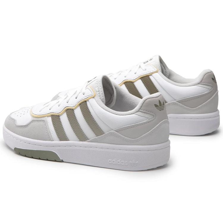 adidas Originals Court Refit 'White  Focus Olive  Grey' Men's GX4370