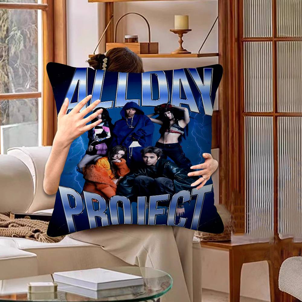 Singer A-Allday P-Project Cushion Cover Decorative Pillow Sofa Home Decor Case Pillow Cases