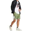 Jordan Dri-FIT Sport Pieced Contrast Strap Athletic Shorts Men Bottoms Olive FB7580-340