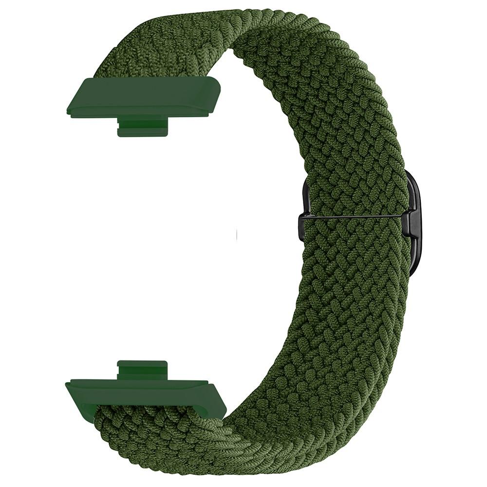 Nylon Strap for Huawei Watch Fit 4 / 4 Pro / 3, Green
