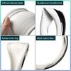 Leather Carbon Fiber Car Steering Wheel Cover Accessories For Nissan Nismo 350Z 370Z GTR Almera Tiida Juke Teana Qashqai Tiida Sylphy X Trail T30 T32