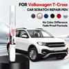 Car Paint Repair Pen For Volkswagen T-Cross 2018-2025 Paint Scratch Repair Accessories Orange Green White Sliver Blue Gray Gold