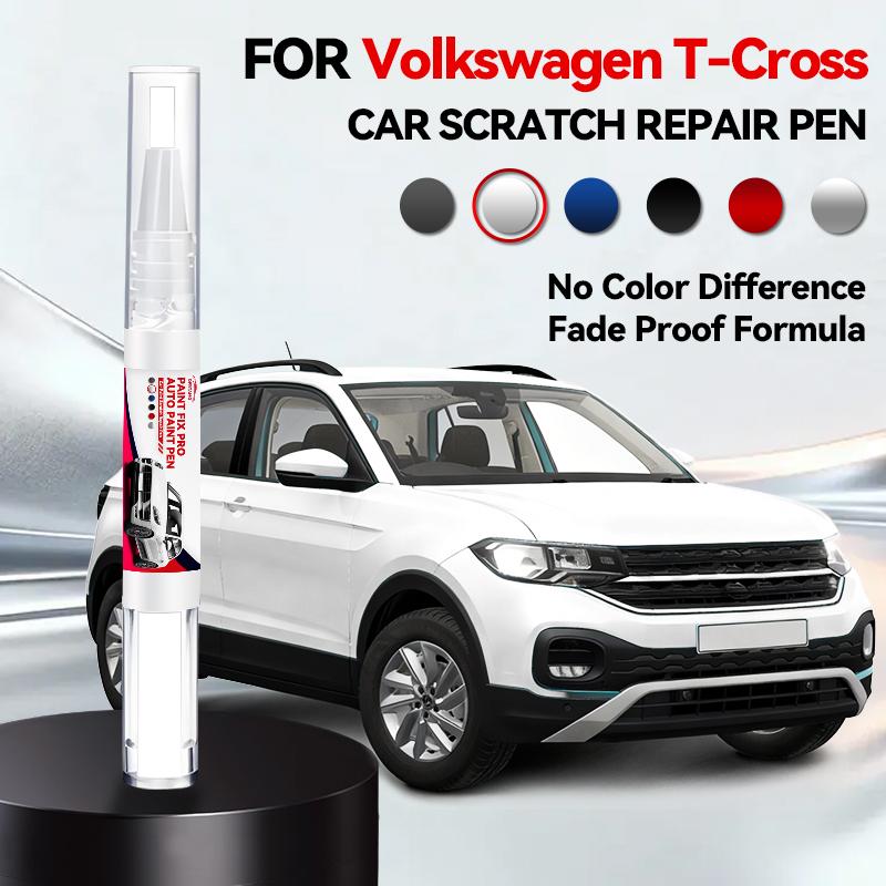 

Автомобільний ремонтний олівець для фарби для Volkswagen T-Cross 2018-2025 Аксесуари для ремонту подряпин на фарбі Помаранчевий Зелений Білий Сріблястий Синій Сірий Золотий перлина білого кольору