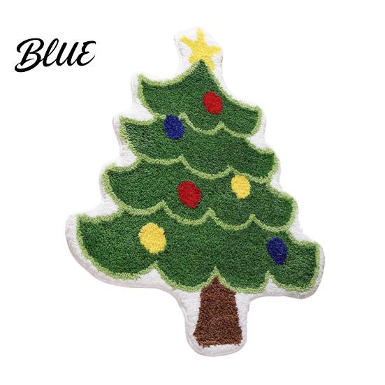 Cloud-like Comfort Floor Absorbent Anti-slip Snowman Non-Slip Xmas Tree Mat Christmas Bathroom Rug Washable Santa