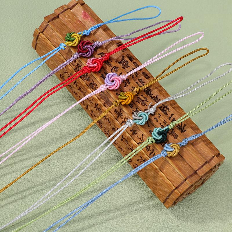 Mandala DIY Mini Phone Strap Weaving Kit - Small Chinese Knot Lanyard Accessories