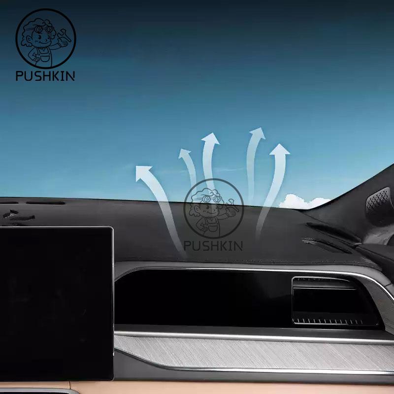 RHD LHD For BYD Denza N7 2025 2024 2023 Car Dashboard Cover Dash Board Sun Shade Anti-UV Avoid Light Mat Accessories