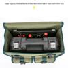 Durable Multi-Functional Canvas Tool Bag for Carpenters and Electricians - Large Capacity, Thickened, Wear-Resistant, Old-Fashioned Design