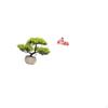 Artificial Bonsai Tree Greenery Collection Faux Plant Pot Table Centerpieces Resin Cute Sleeping