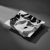 Stainless Steel Tray Mirrored with Reflective Finish Sculptural Irregular Serving Platter for