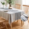 Cross-Border Hot-Selling Fresh Cotton Linen Tablecloth: Wash-Free, Waterproof, and Oil-Proof - Perfect for Household and Coffee Tables