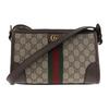 Ophidia Double G Logo Adjustable Shoulder Strap Zipper Closure Canvas And Leather Messenger Bag Men Messenger Bag Beige Brown 752581-96IWT-8745