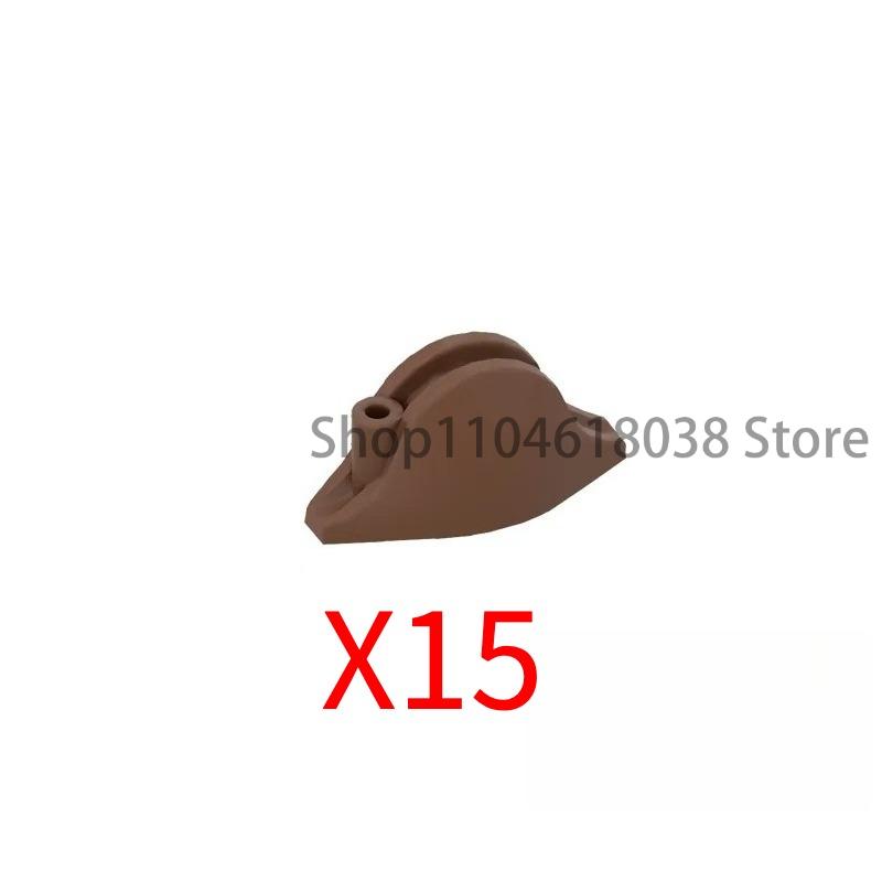 MOC Medieval Soldier Building Blocks King Beard Military Helmet Scarf Goggles Belt Cowboy Hat Duck Cap Mini Toys Bricks Gifts