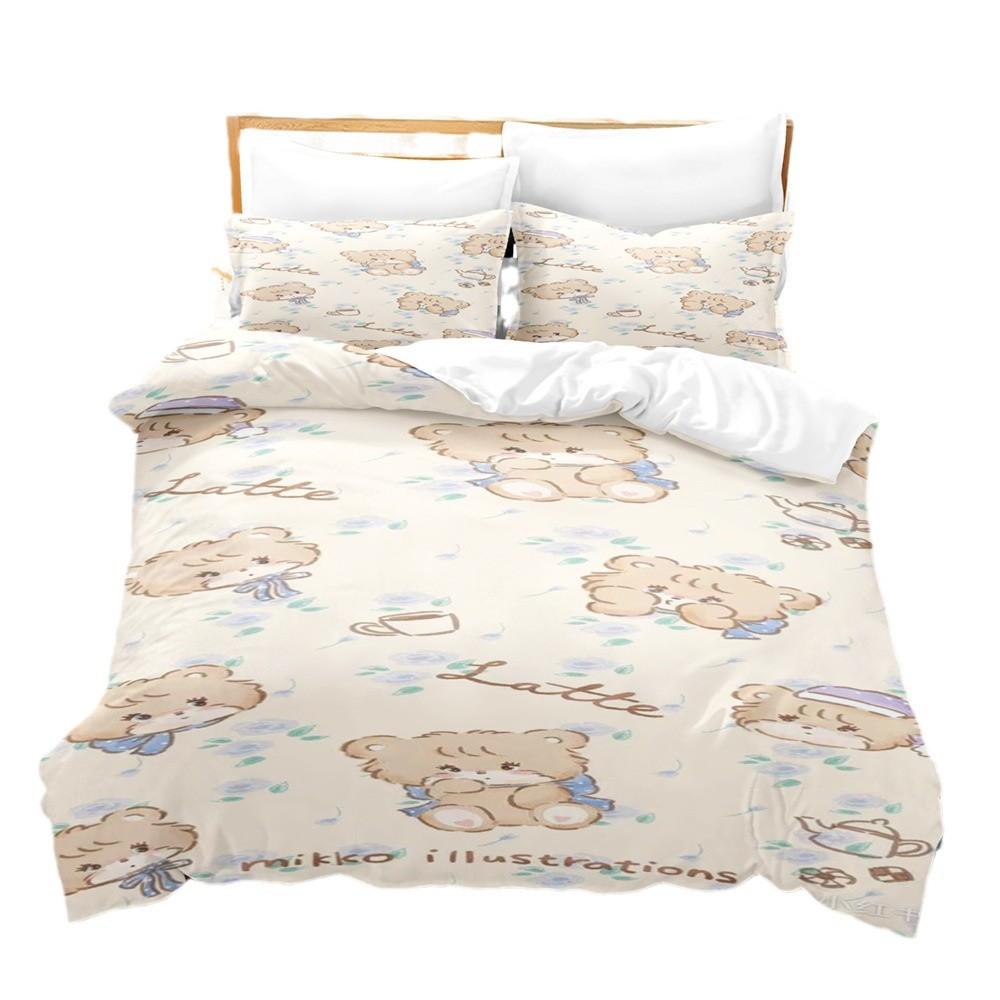 Three-Piece 3D Digital Printing Home Textile