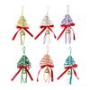 Christmas Tree Pendant Hanging Ornament Christmas Decoration Multifunctional Creative with Bell for Living Room Festive Home