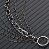Goth Vintage Punk Metal Waist Chain Hip Hop Techwear Style Jeans Chains Men Women Fashion Decorative Pants Chain