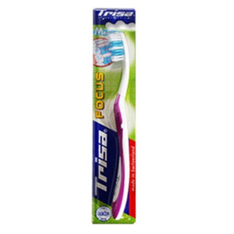 TRISA Focus Toothbrush 1 Pack Toothbrush bristles soft