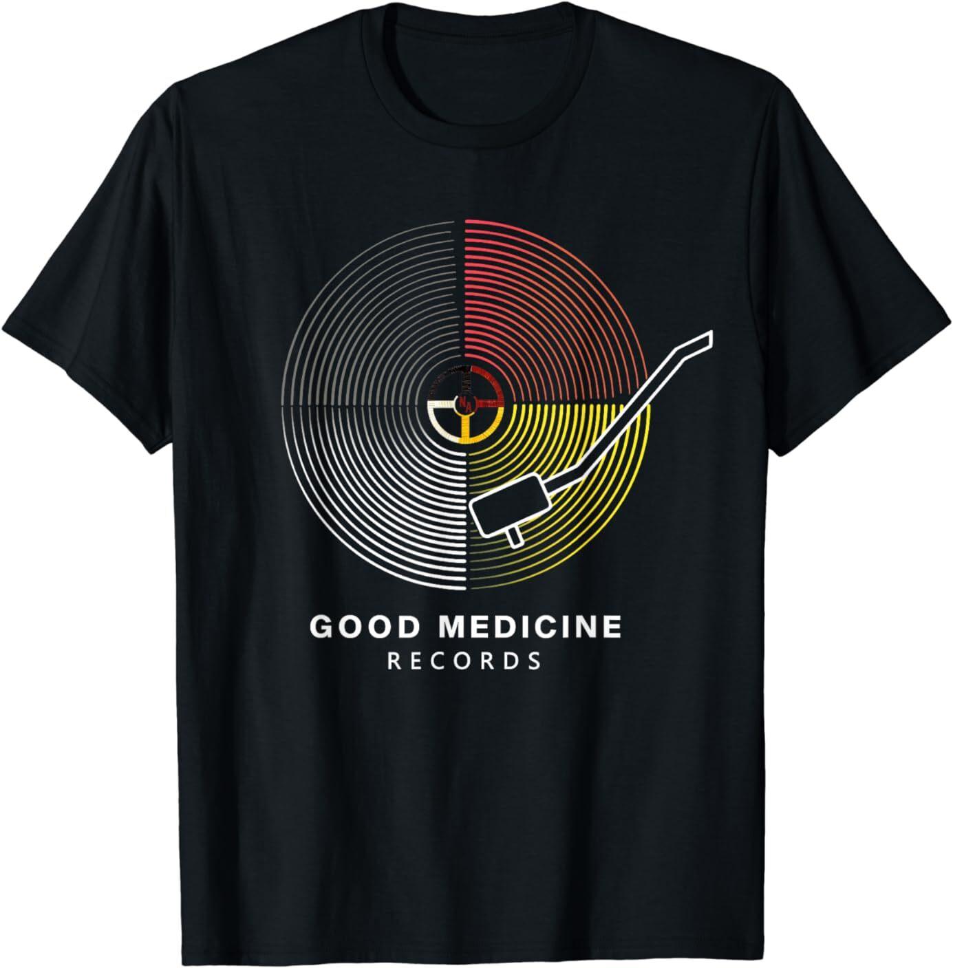 NEW LIMITED medicines record Native american Medicine Wheel funny T-Shirt S-3XL XXXXL