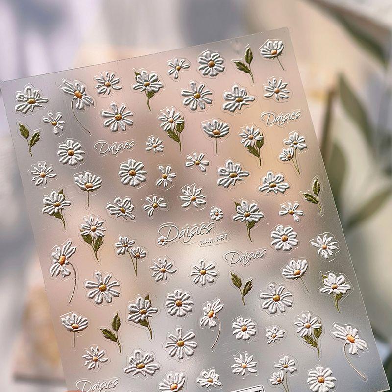 

Гора Цицзи Цветок Маргаритки Трехмерный Рельеф Наклейка для Ногтей Водонепроницаемая Наклейка для Ногтей Декоративные Наклейки Украшение 4060 TS-4060 (stereo)
