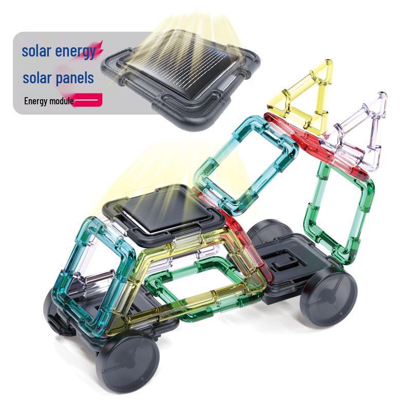 Solar-Powered Saltwater Car DIY Kit: Science Experiment & Building Blocks