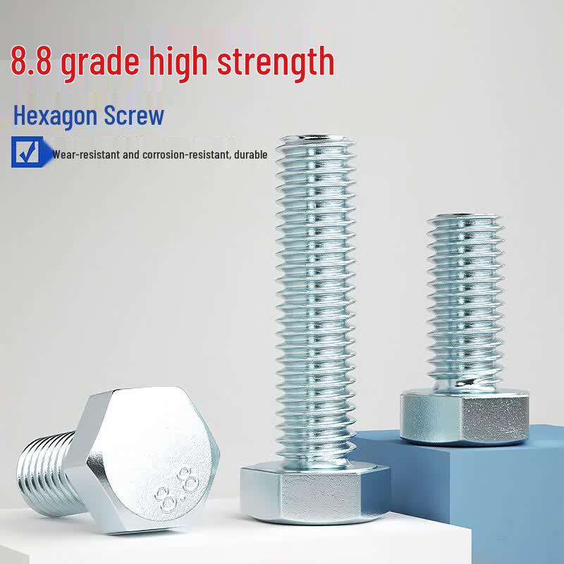 Galvanized Grade 8.8 Hex Bolts