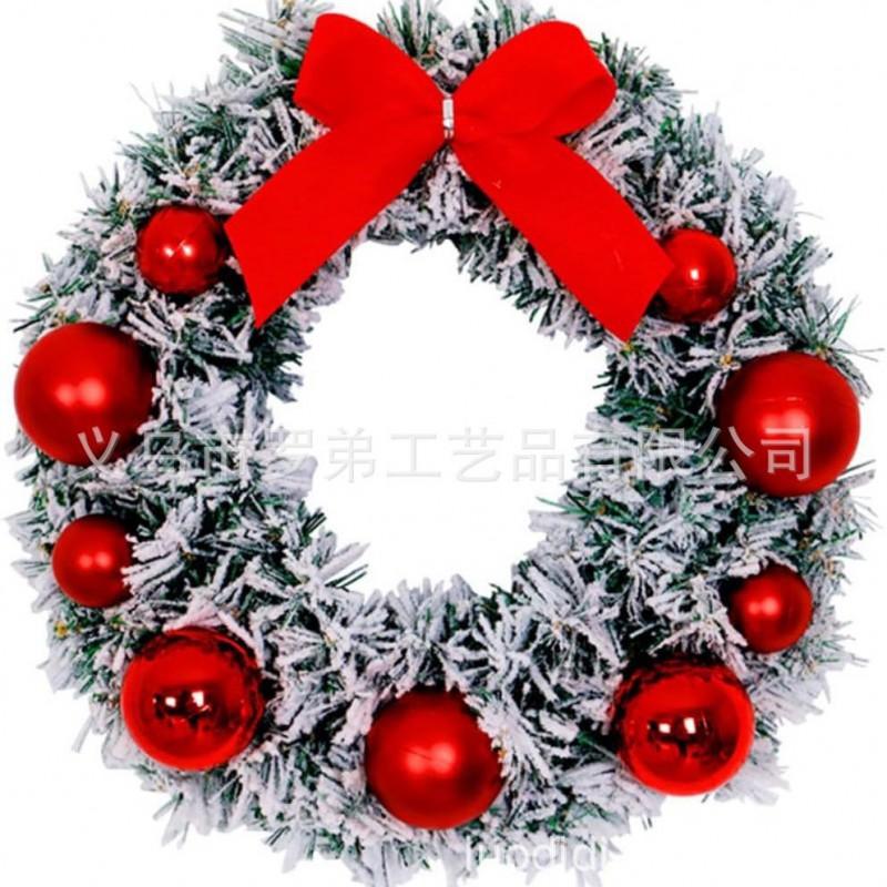 Christmas Wreath Door Hanging Decor Home Mall Window Party Festive Simulation Ornament